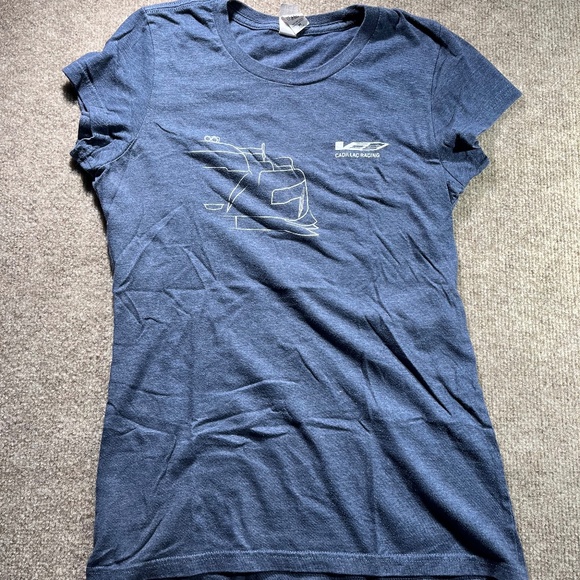 Cadillac Racing Size Meduim Fitted Grey - Picture 1 of 8